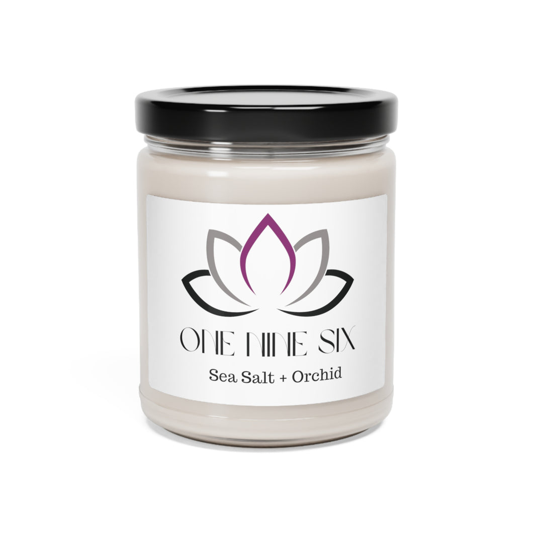 196 Scented Soy Candle, 9oz - White Sage + Lavender